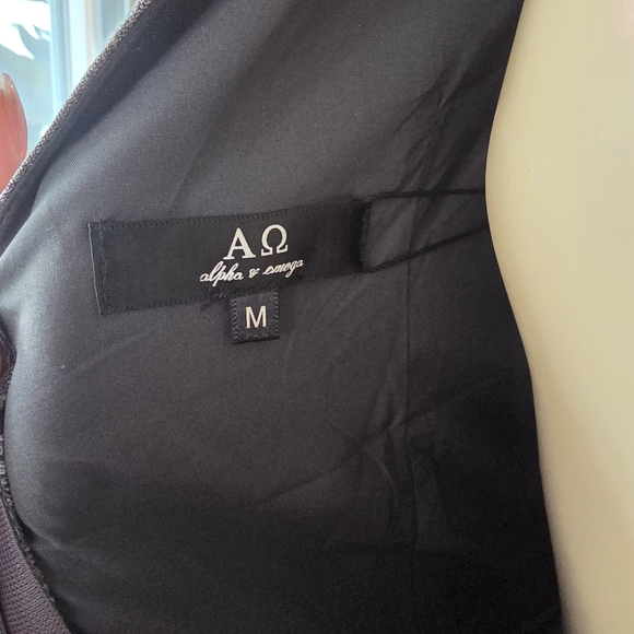 Chic Asymmetrical Ruffle Dress - Gray - Picture 2 of 9